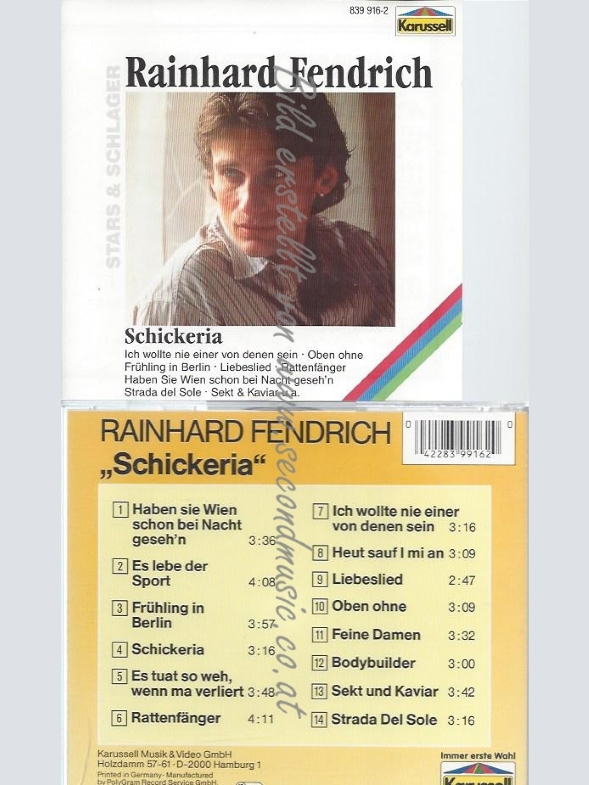 CD--RAINHARD FENDRICH--MEINE SCHÖNSTEN ERFOLGE