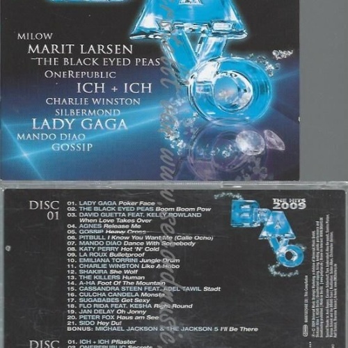 CD--ONEREPUBLIC UND MANDO DIAO--BRAVO THE HITS 2009  | DOPPEL-CD