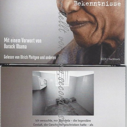 CD--NELSON MANDELA UND LEON BODEN--BEKENNTNISSE: PRIVATE NOTIZEN, BRIEFE UND TAG