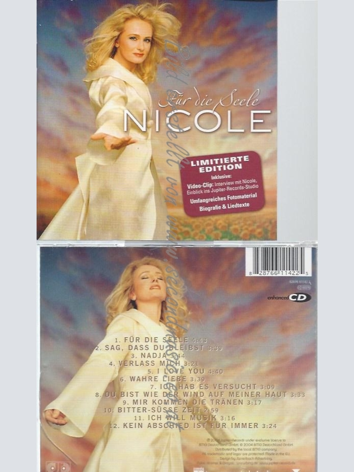 CD--NICOLE--FÜR DIE SEELE -LTD.VERSION- [ENHANCED]