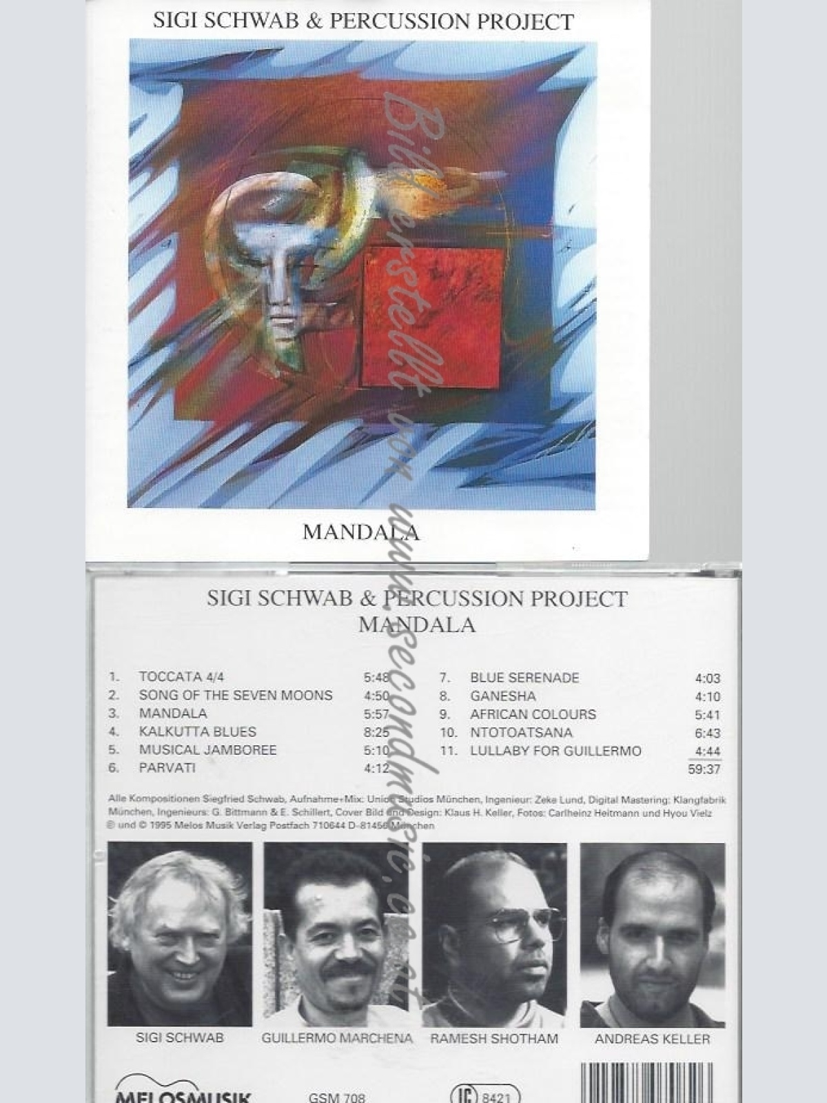 CD--SIEGFRIED SCHWAB--MANDALA