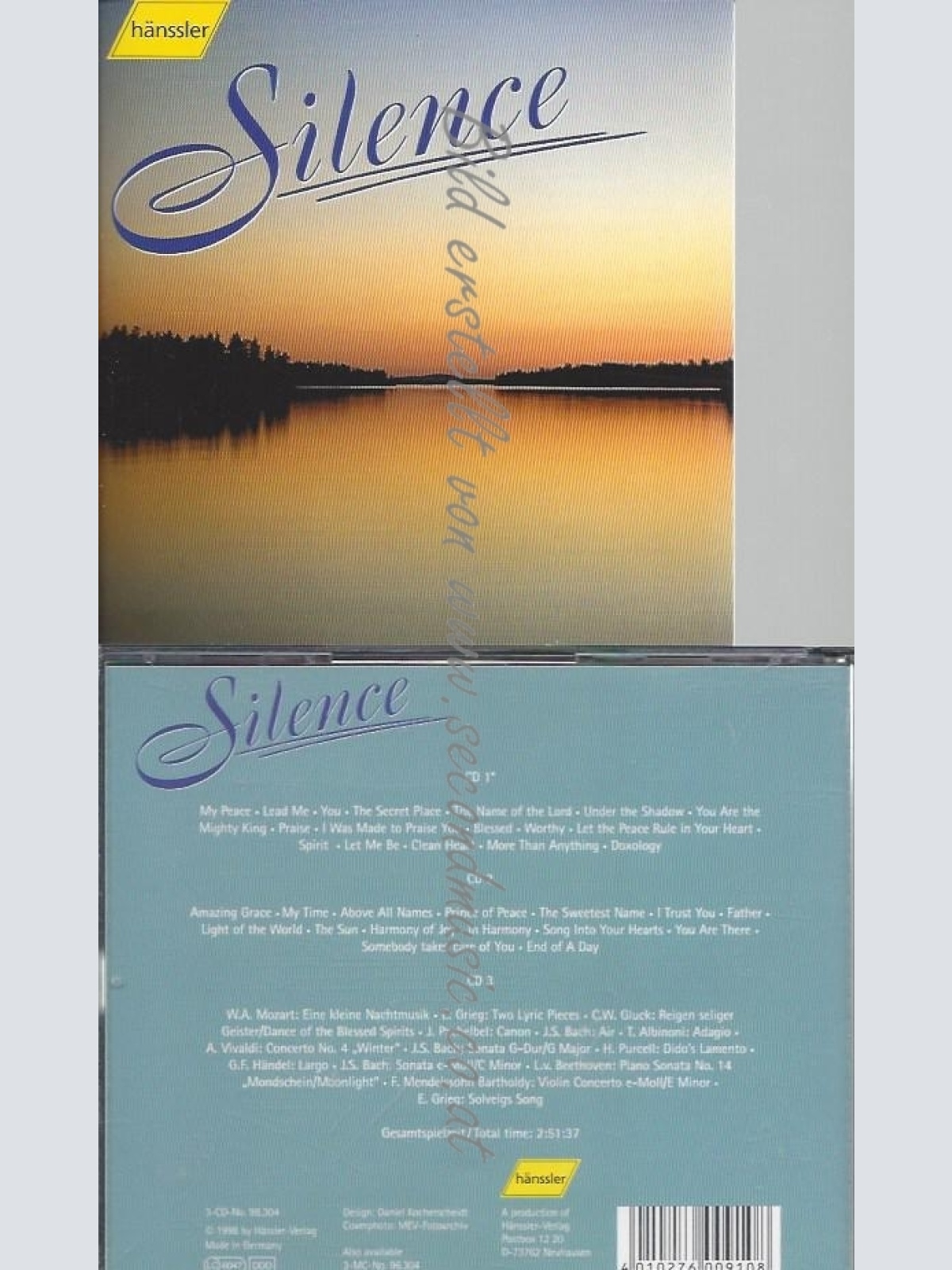 CD--SILENCE--SILENCE -GOSPEL & KLASSIK-