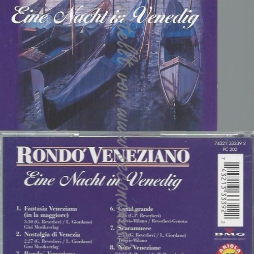 CD--RONDO VENEZIANO--EINE NACHT IN VENEDIG