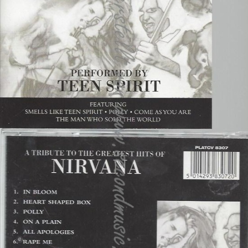 CD--TEEN SPIRIT--A TRIBUTE TO THE GREATEST...