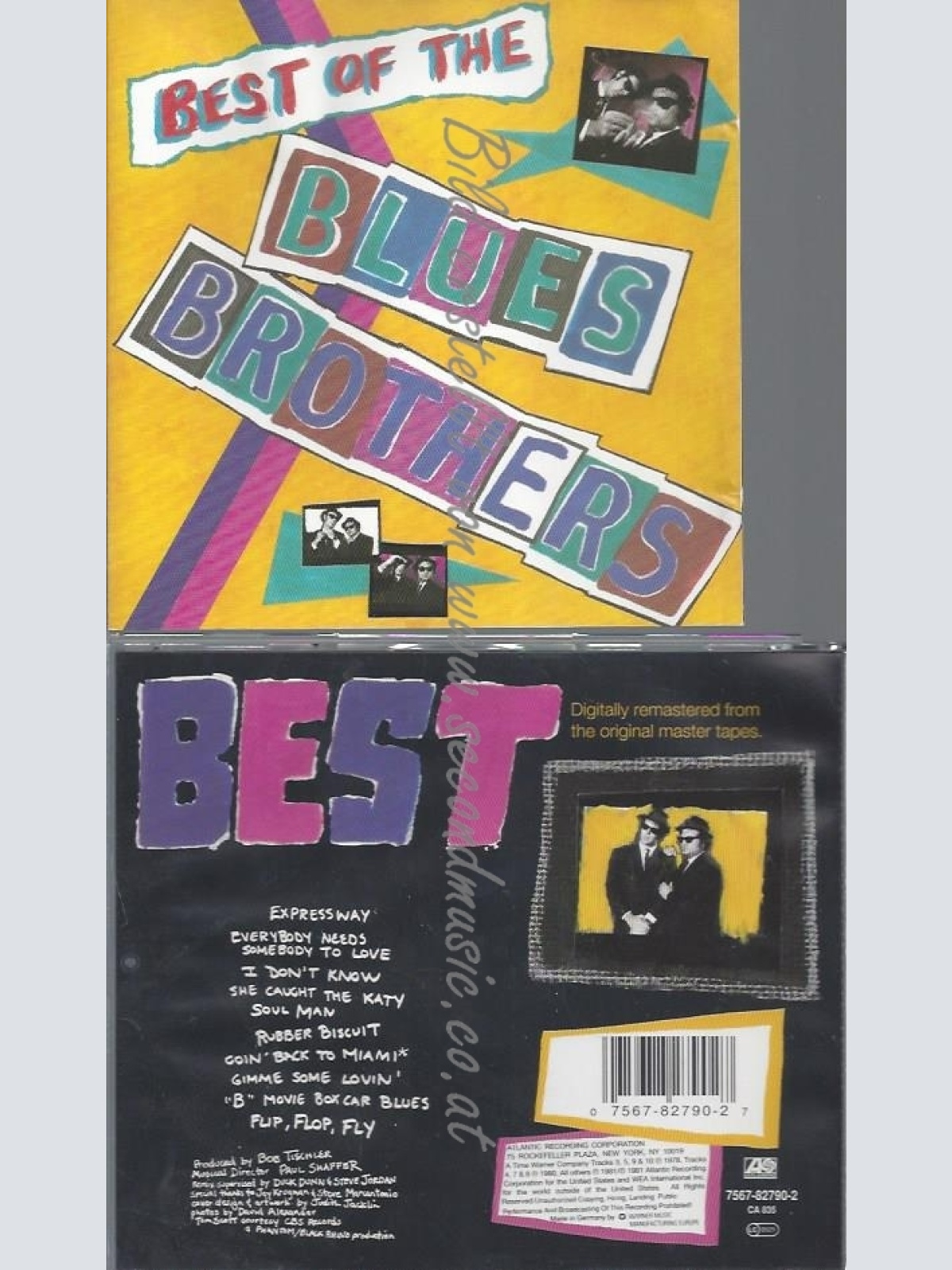 CD--THE BLUES BROTHERS--BEST OF | ORIGINAL RECORDING REMASTERED