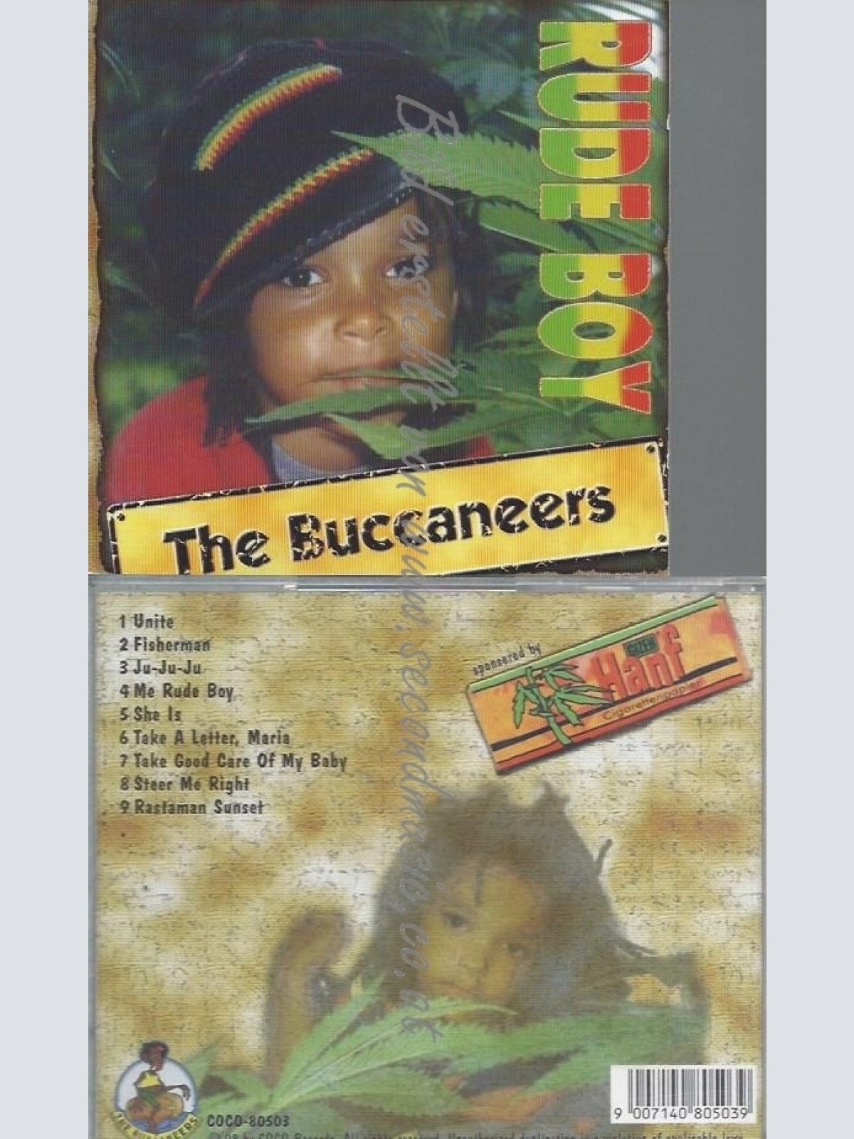 CD--THE BUCCANEERS--RUDE BOY