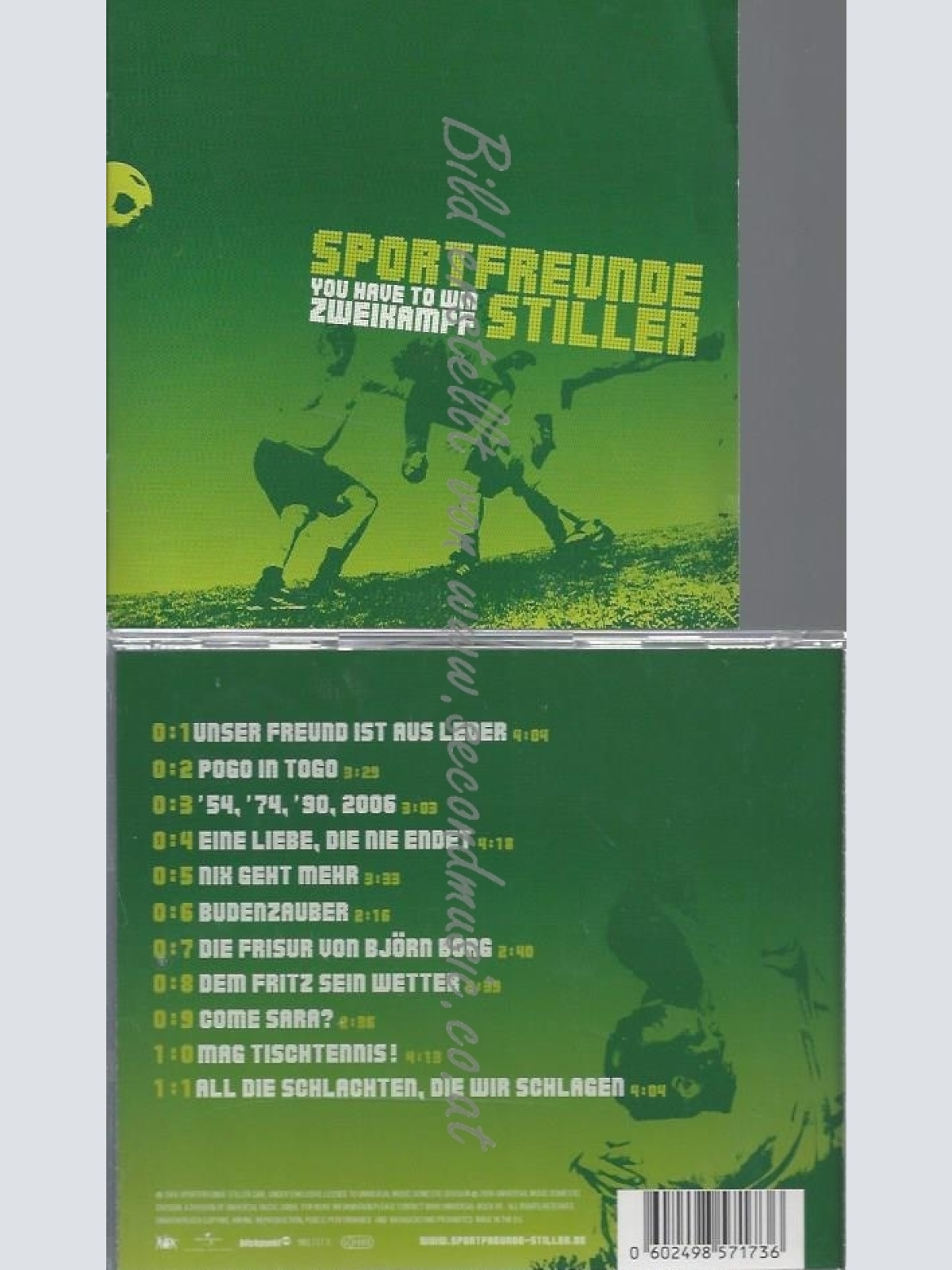 CD--SPORTFREUNDE STILLER--YOU HAVE TO WIN ZWEIKAMPF