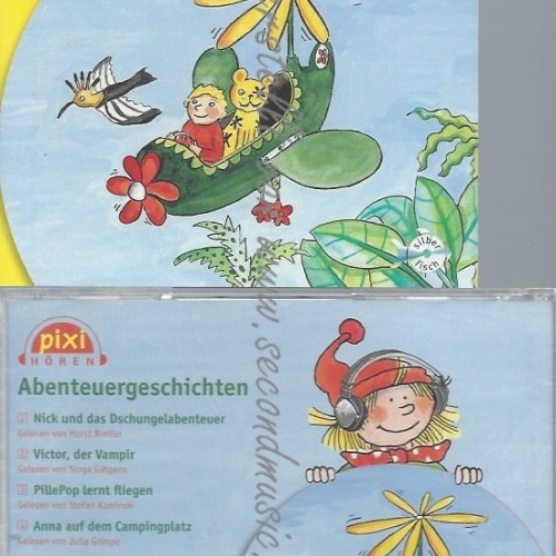 CD--STEFAN KAMINSKI UND JULIA GRIMPE--PIXI HÖREN. ABENTEUERGESCHICHTEN: 1 CD14.