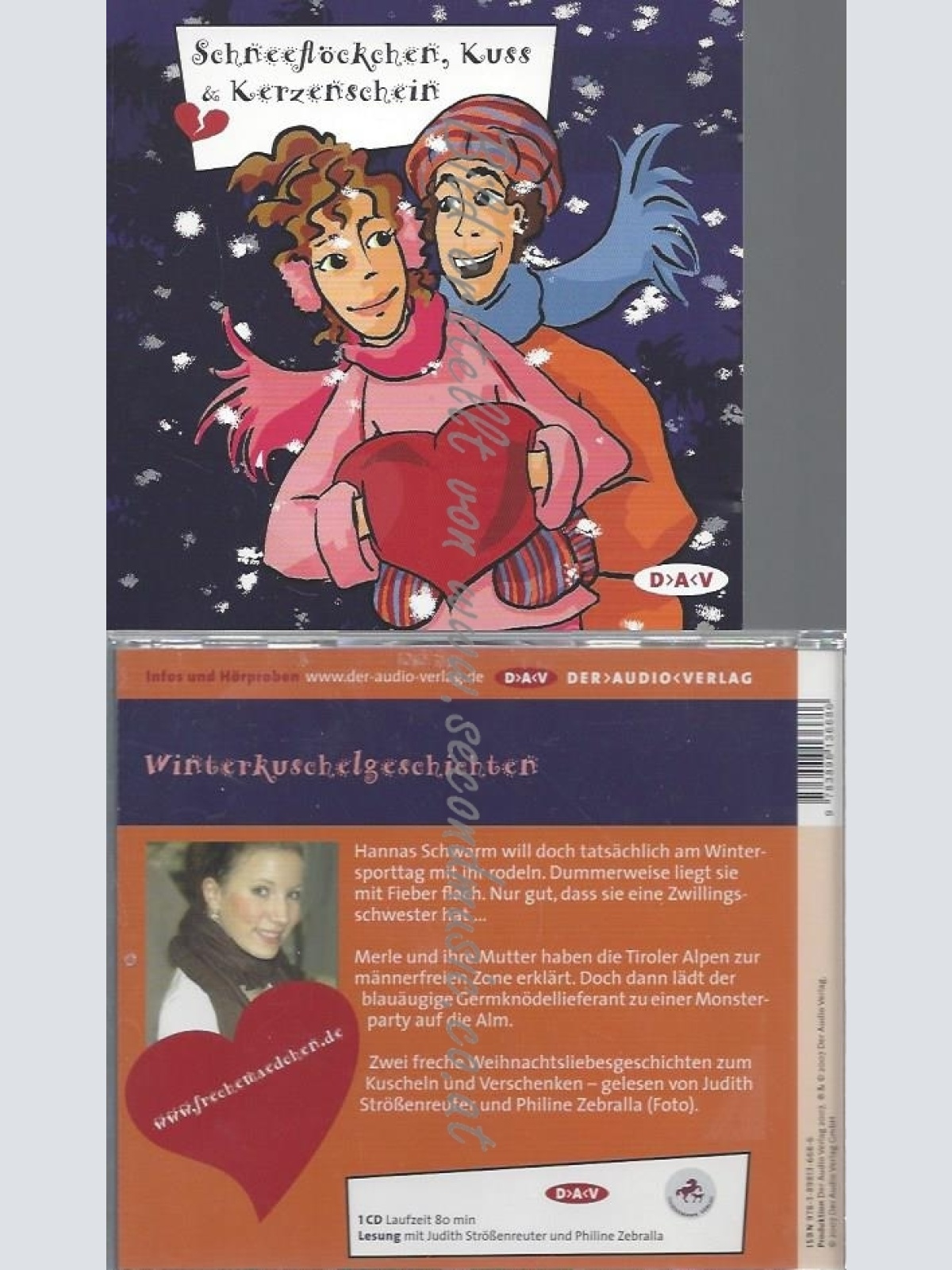 CD--ULRICH BIERMANN--SCHNEEFLÖCKCHEN, KUSS & KERZENSCHEIN, 1 AUDIO-CD -FRECHE MÄ