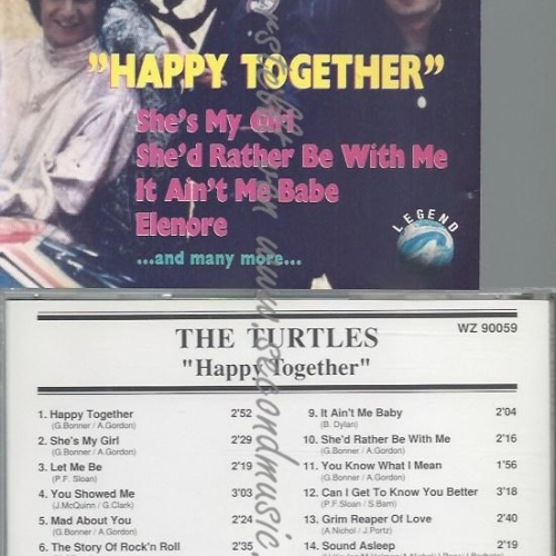 CD--THE TURTLES--HAPPY TOGETHER