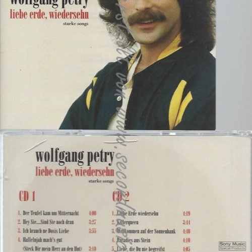 CD--WOLFGANG PETRY--LIEBE ERDE,WIEDERSEHN... | IMPORT