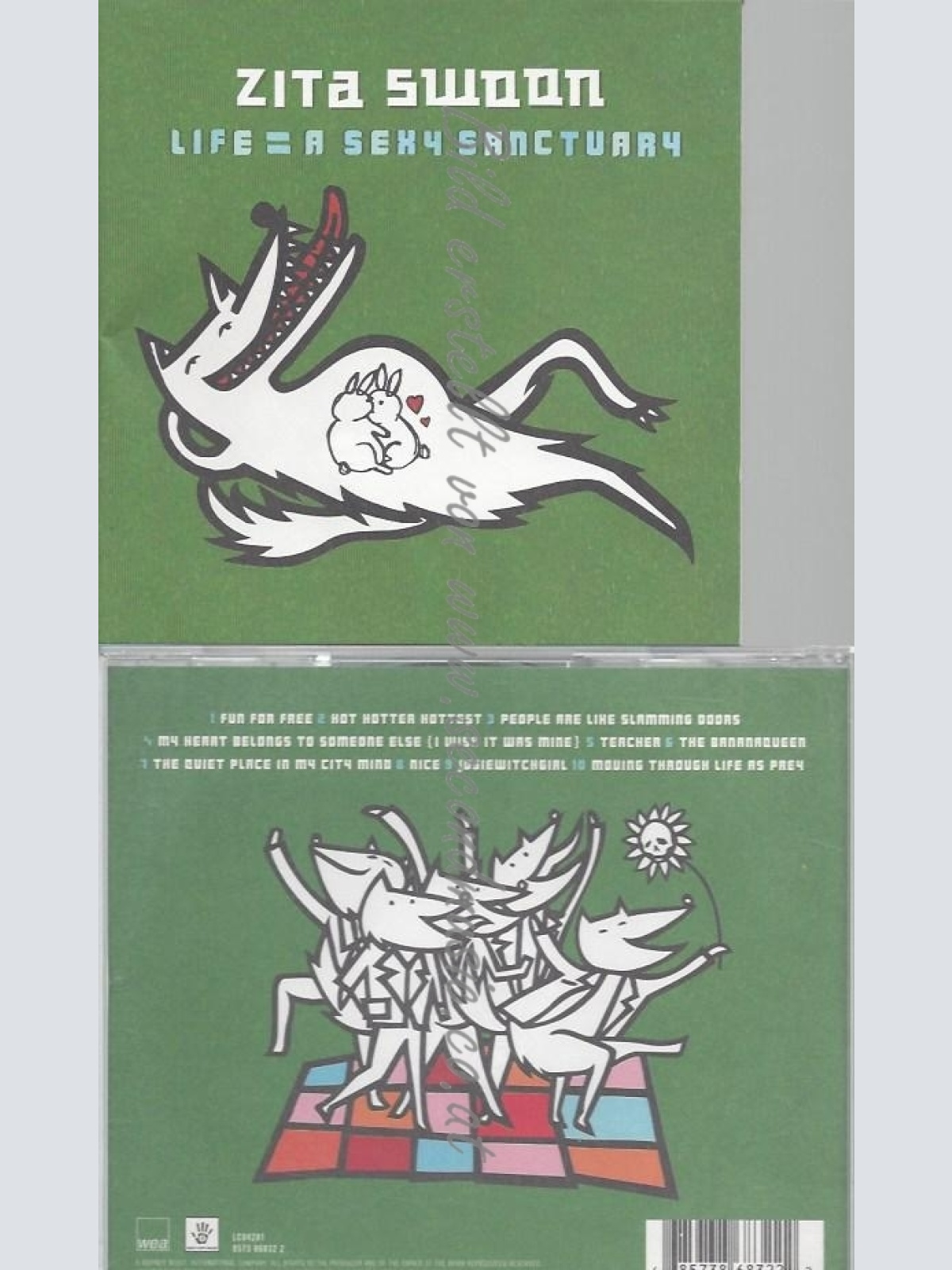 CD--ZITA SWOON--LIFE = A SEXY SANCTUARY