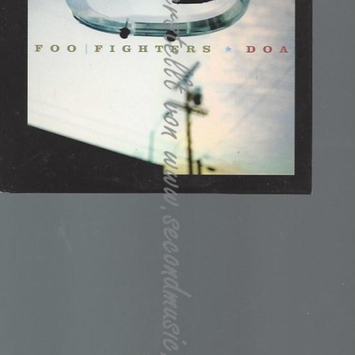 CD--FOO FIGHTERS--DOA CD UK ROSWELL