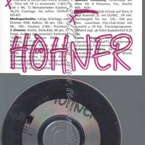 CD--HOEHNER--2 ZIMMER KUECHE DIELE BAD -UK IMPORT-SINGLE