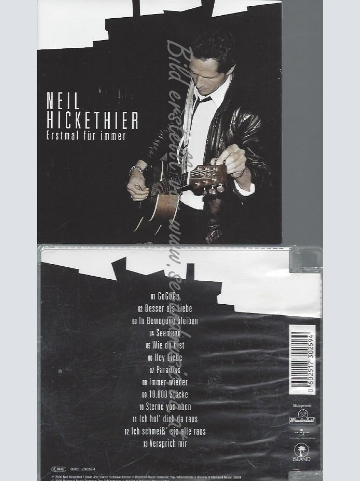 CD--HICKETHIER,NEIL--ERSTMAL FÜR IMMER