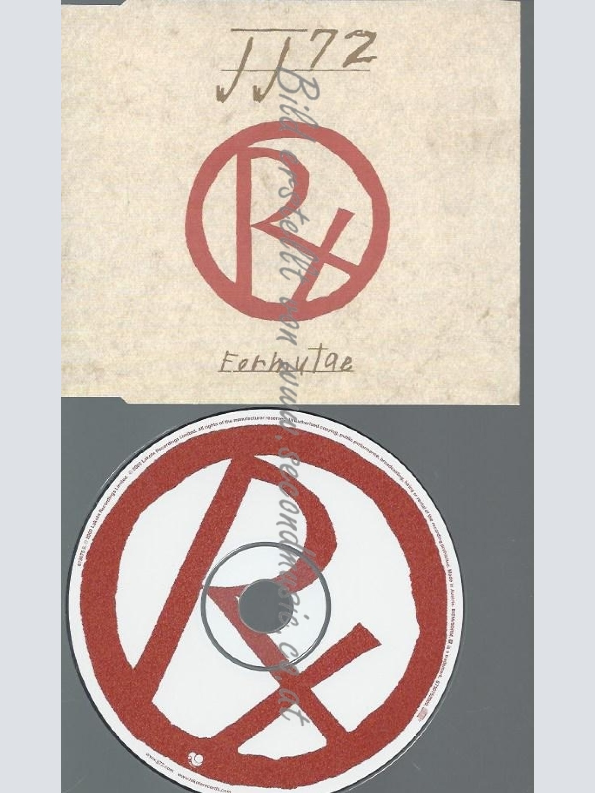 CD--JJ72--FORMULAE | SINGLE