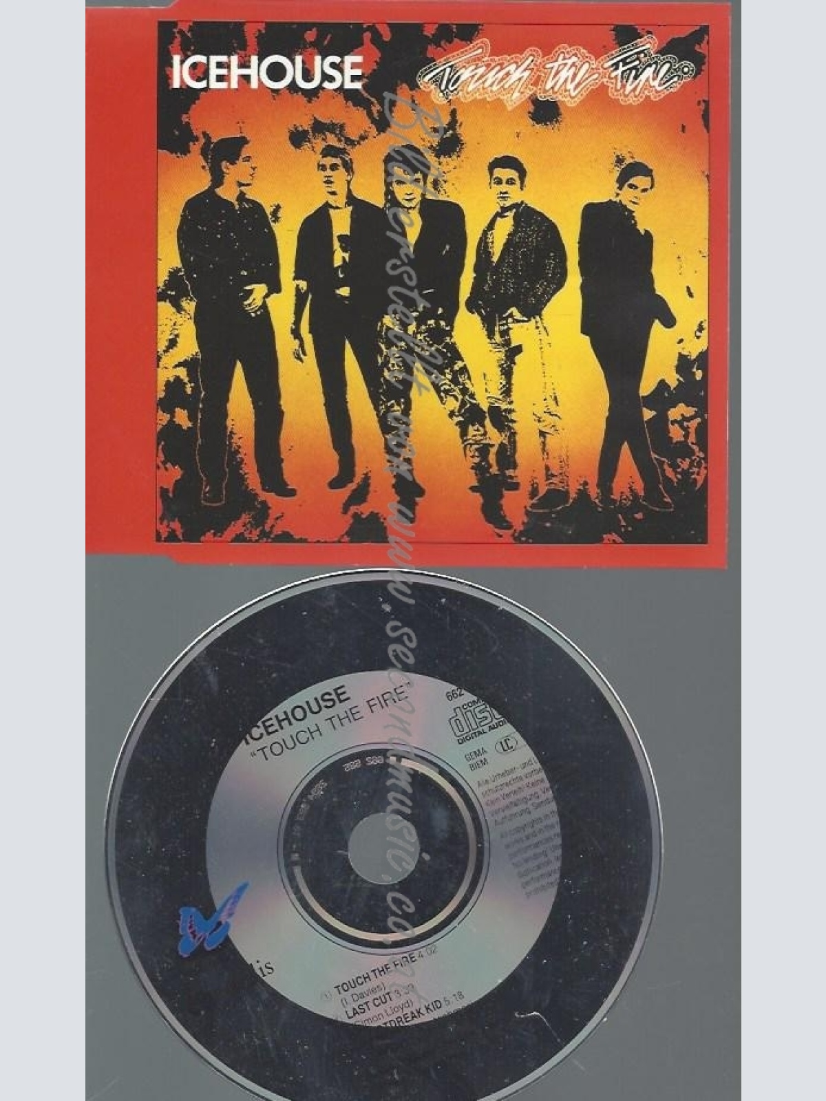 CD--ICEHOUSE--TOUCH THE FIRE --SINGLE