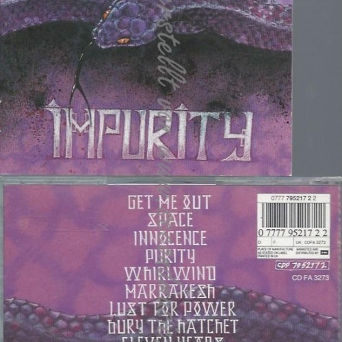 CD--NEW MODEL ARMY--IMPURITY