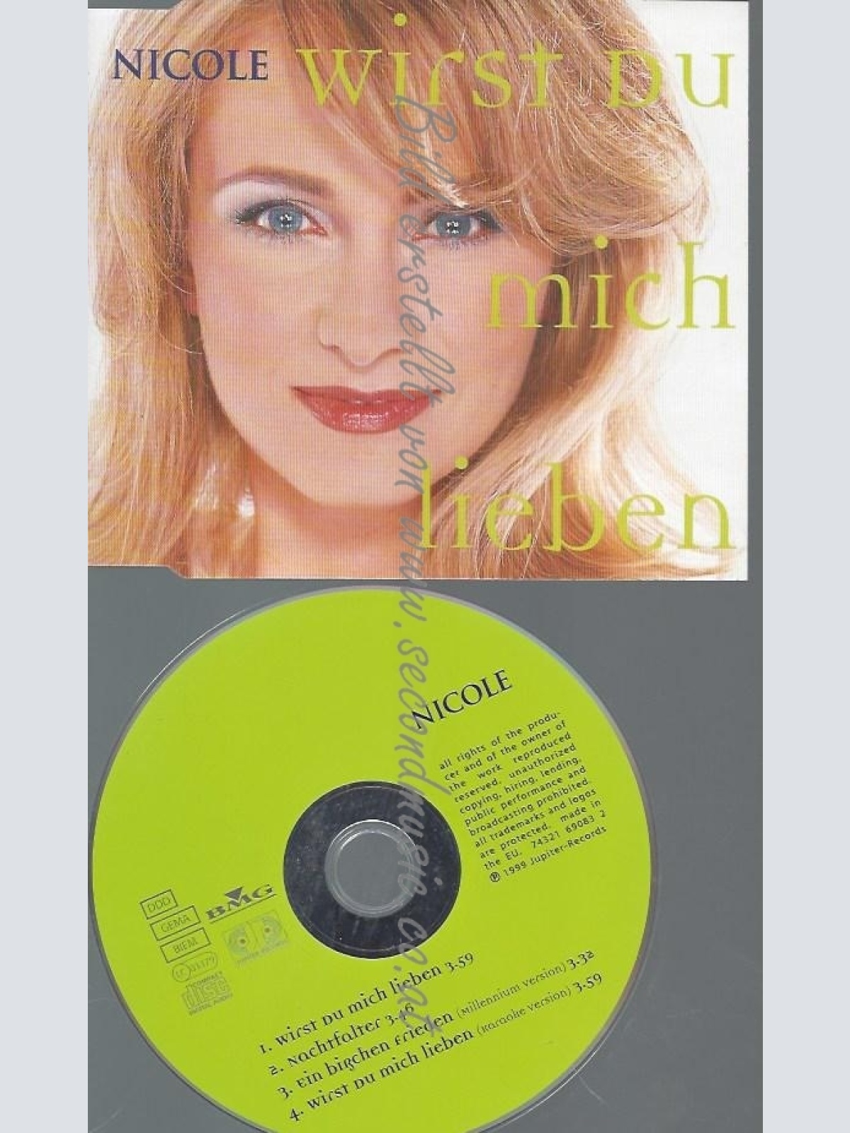 CD--NICOLE--WIRST DU MICH LIEBEN | SINGLE