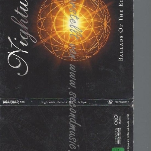 CD--NIGHTWISH--BALLADS OF THE ECLIPSE | DUAL DISC