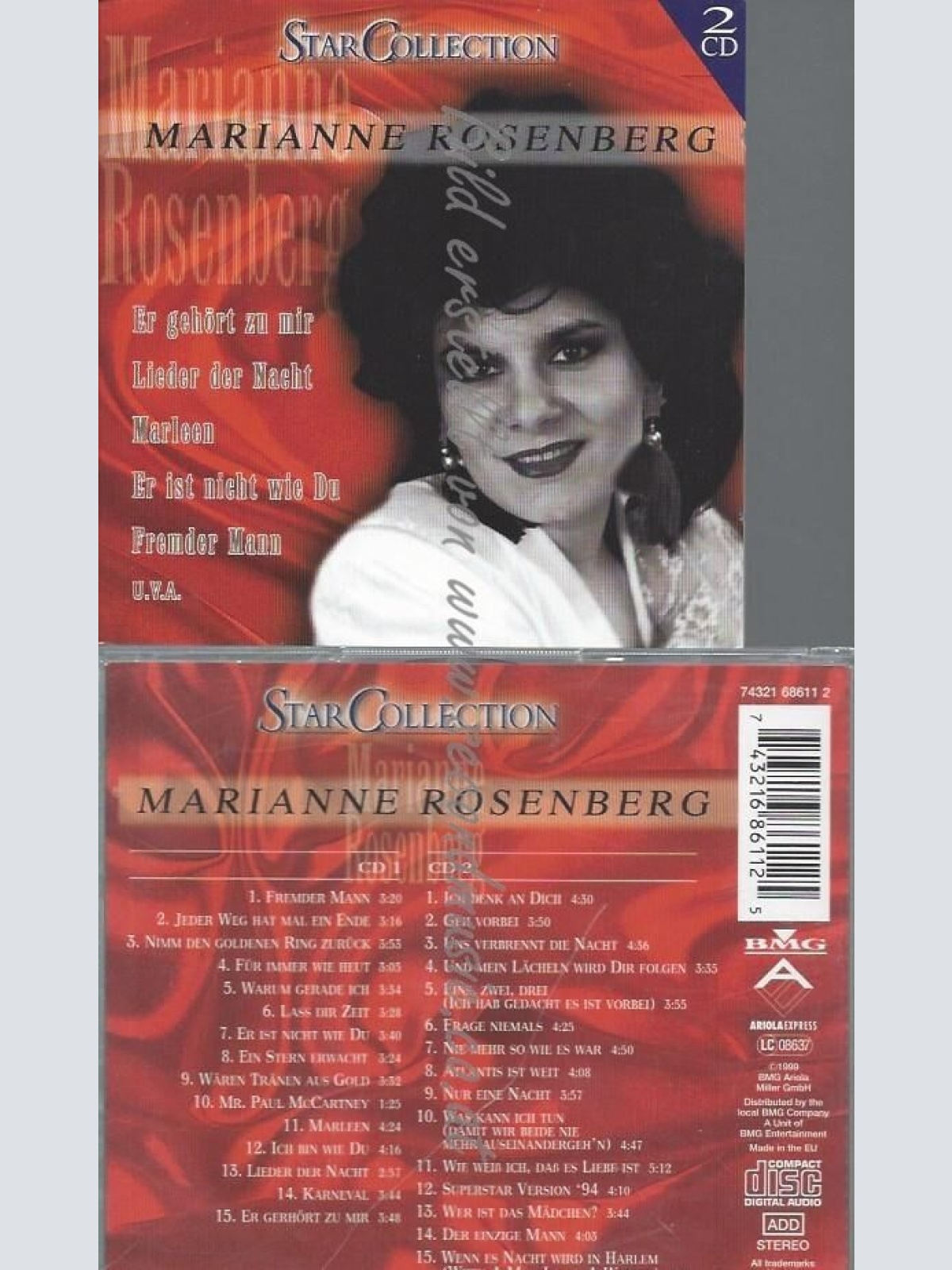 CD--MARIANNE ROSENBERG--STARCOLLECTION | DOPPEL-CD