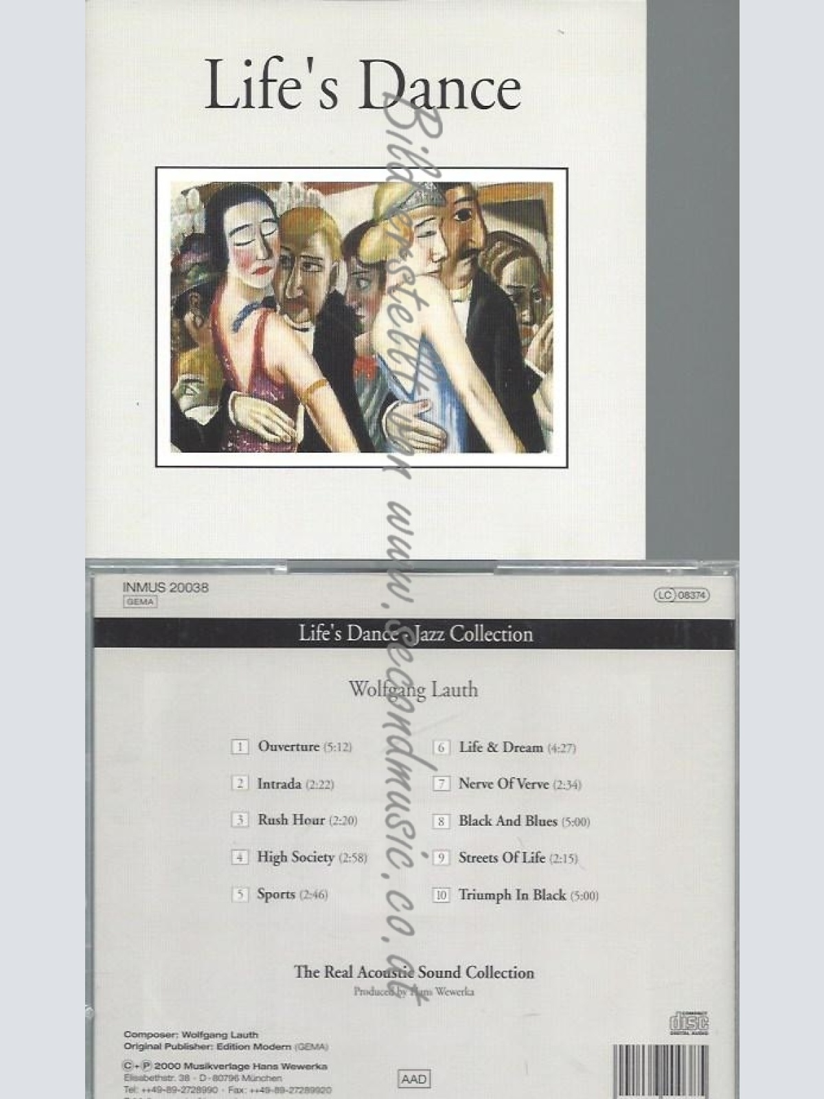 CD--LIFE'S DANCE--JAZZ COLLECTION