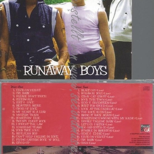 CD--STRAY CATS--RUNAWAY BOYS | DOPPEL-CD