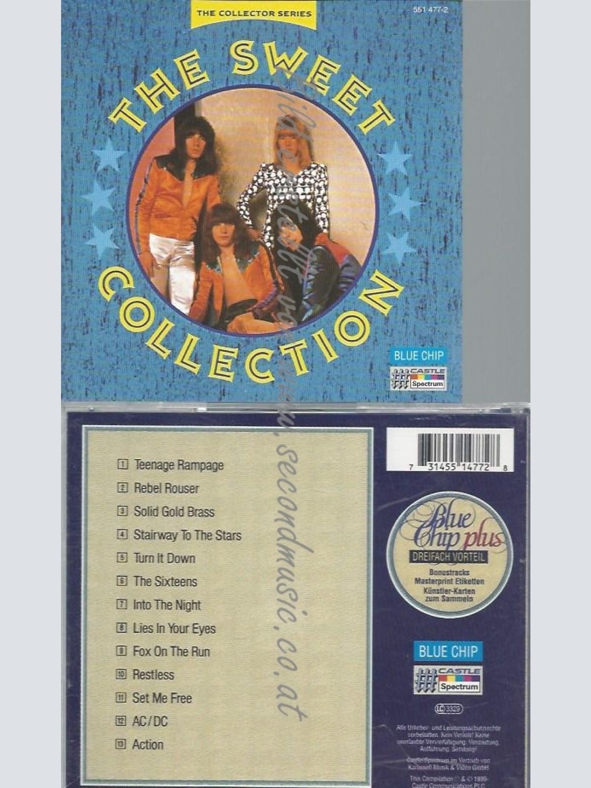 CD--SWEET--FOX ON THE RUN