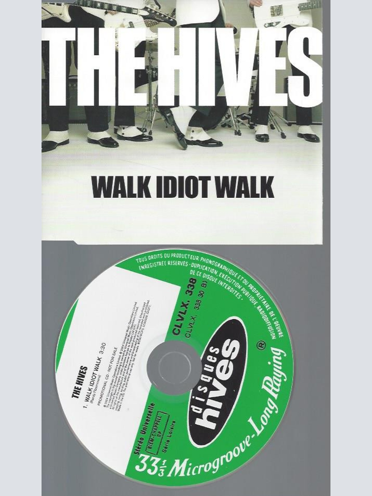 CD--THE HIVES--WALK IDIOT WALK --PROMO
