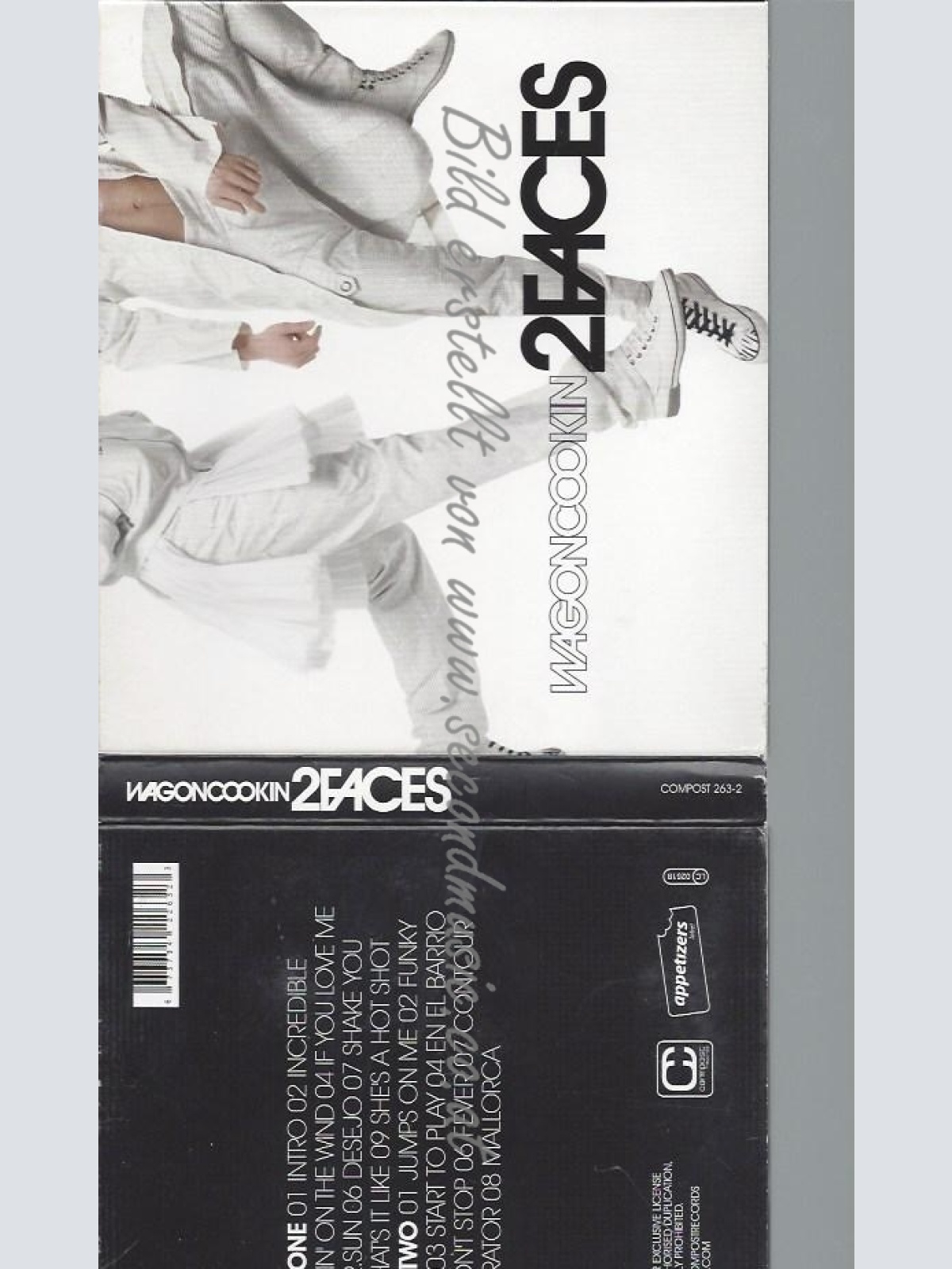 CD--WAGON COOKIN'--2 FACES | DOPPEL-CD