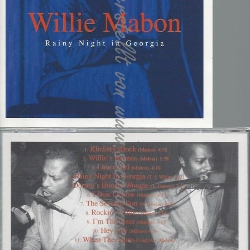 CD--WILLIE MABON--RAINY NIGHT IN GEORGIA