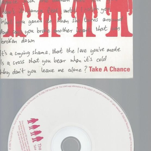CD-THE MAGIC NUMBERS--TAKE A CHANCE-PROMO