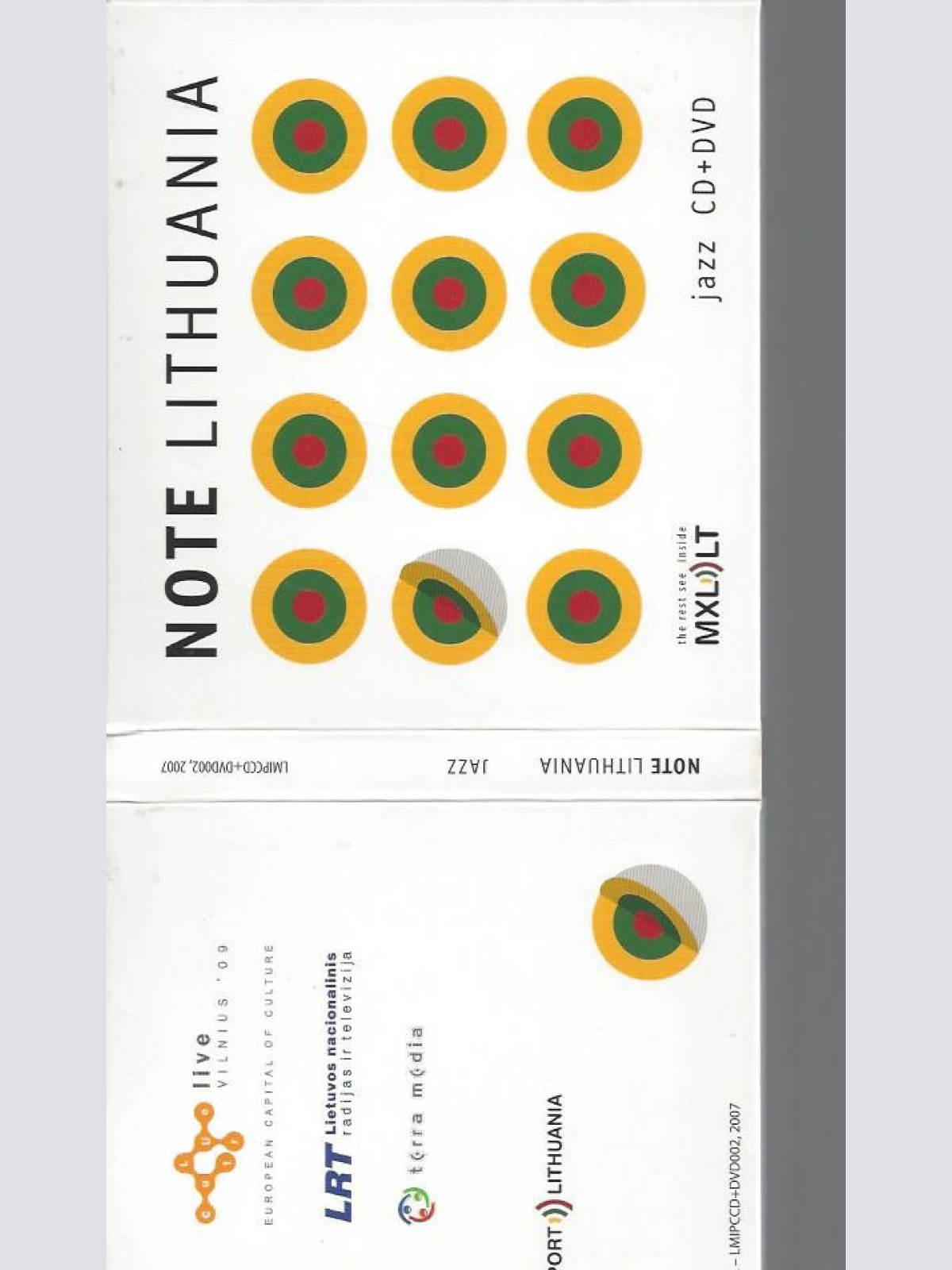 CD-NOTE LITHUANIA--CD+DVD--PROMO--JAZZ