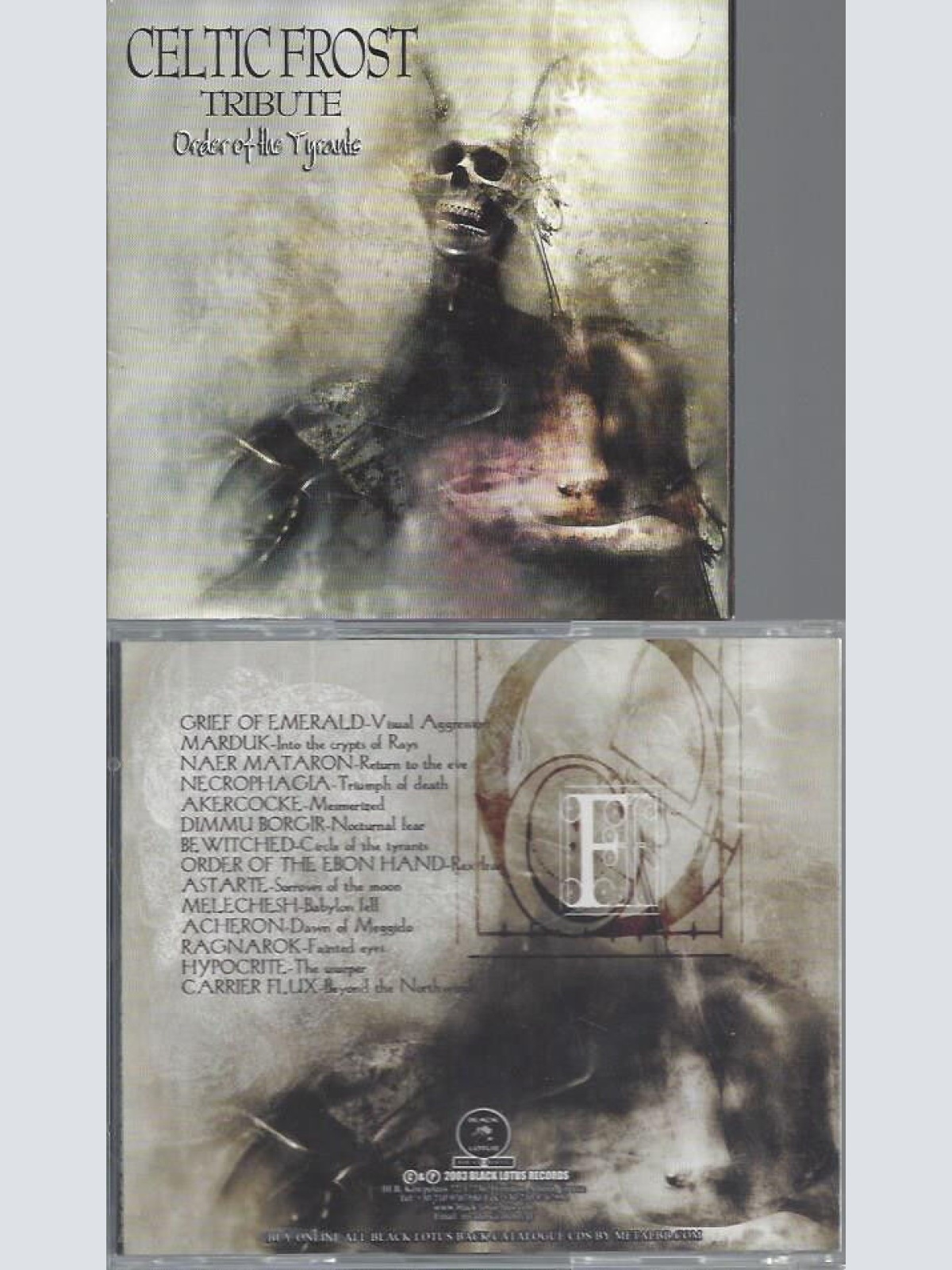 CD-CELTIC FROST--TRIBUTE--ORDER OF THE TYRANTS