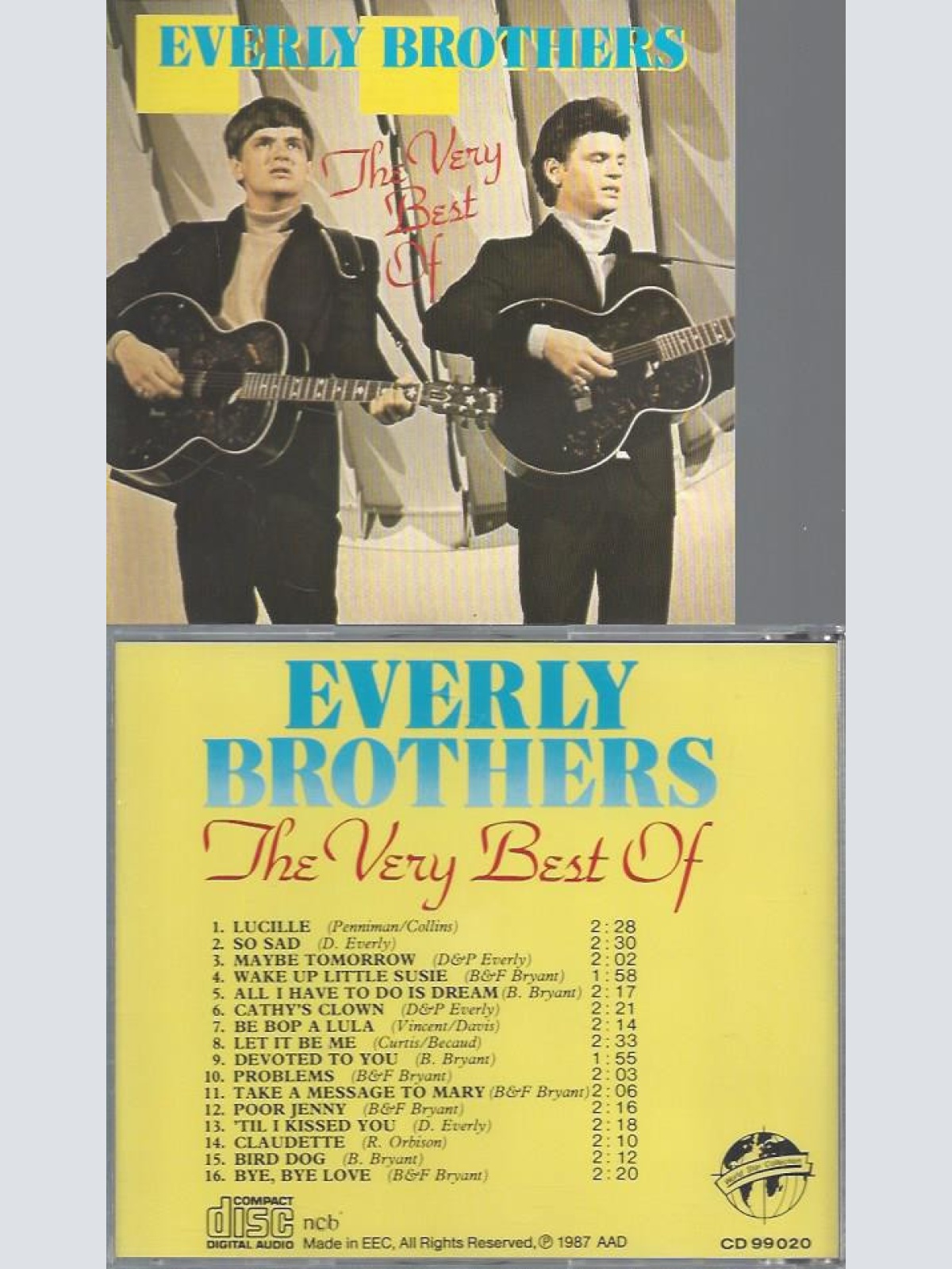 CD-EVERLY BROTHERS--THE VERY BEST OF