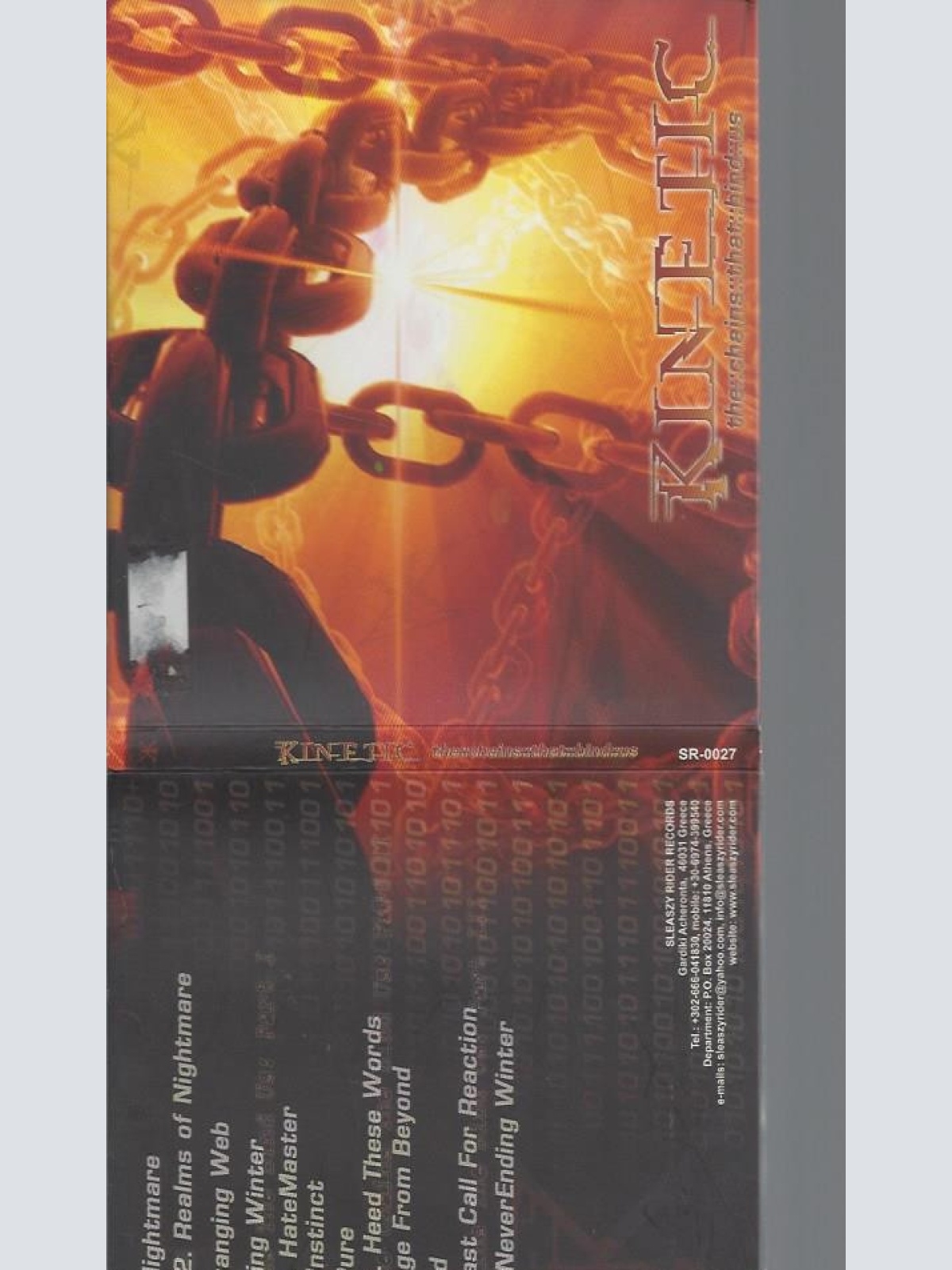 CD--KINETICS--THE CHAINS THAT BIND US