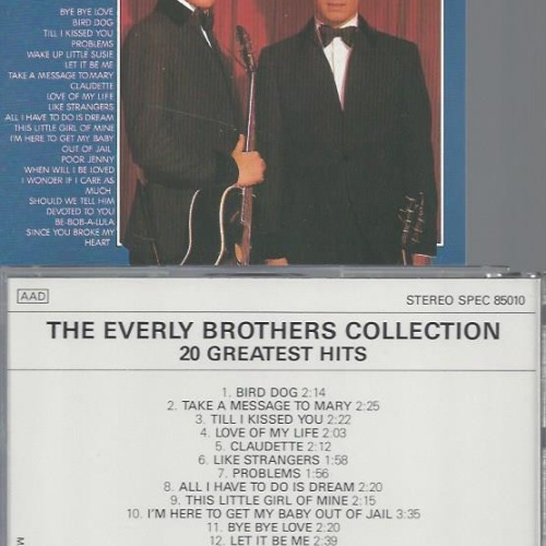 CD--THE EVERLY BROTHERS--20 GREATEST HITS--COLLECTION