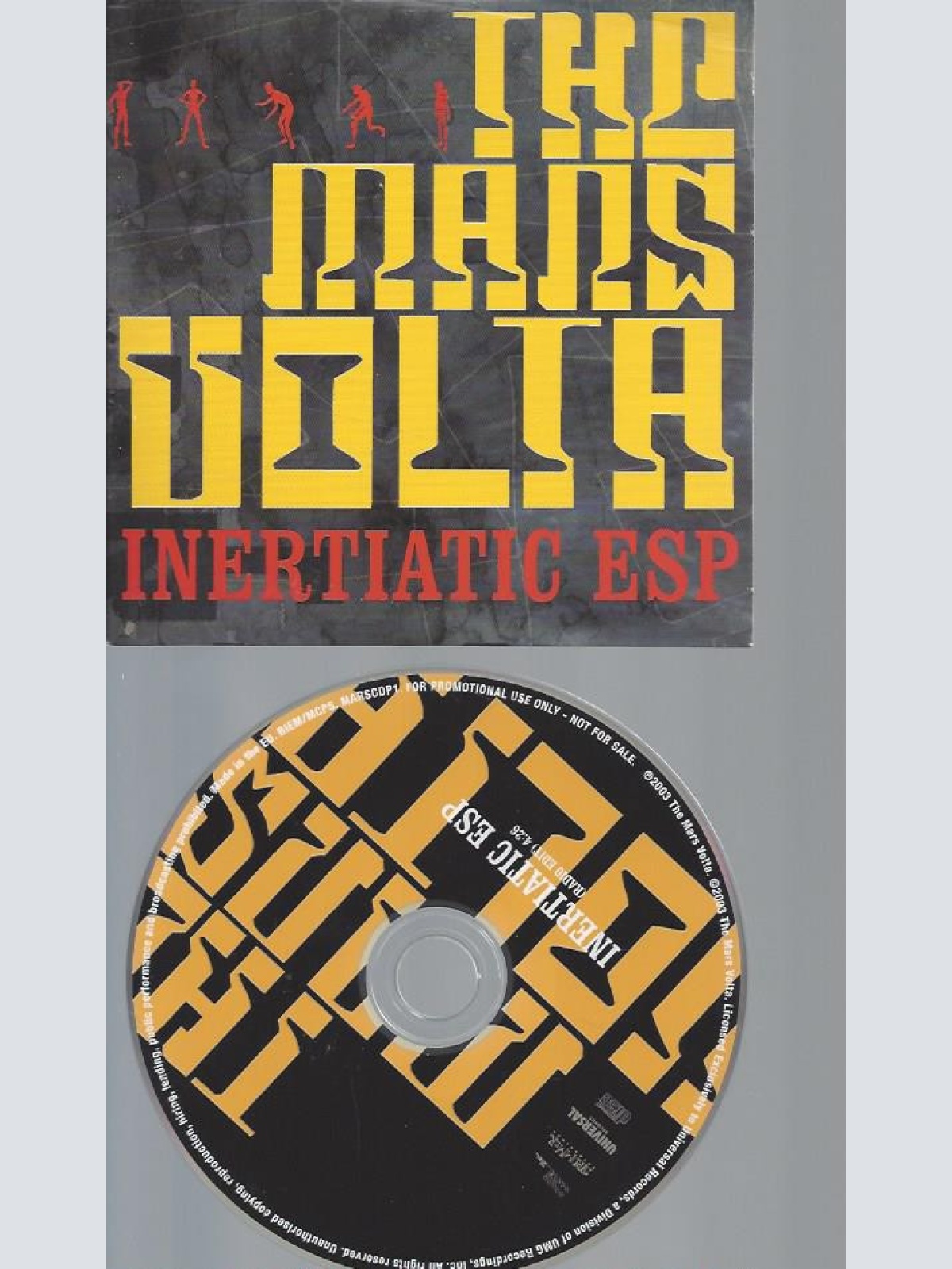 CD--THE MARS VOLTA--INERTIATIC ESP    -PROMO