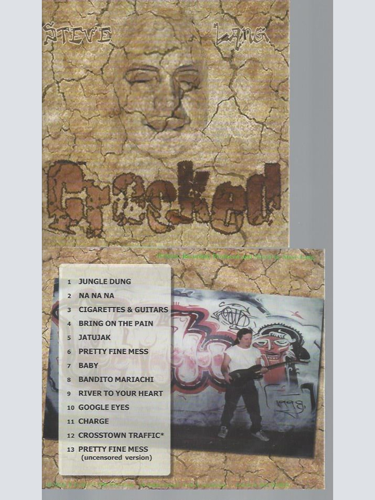 CD--STEVE LANG--CRACKED