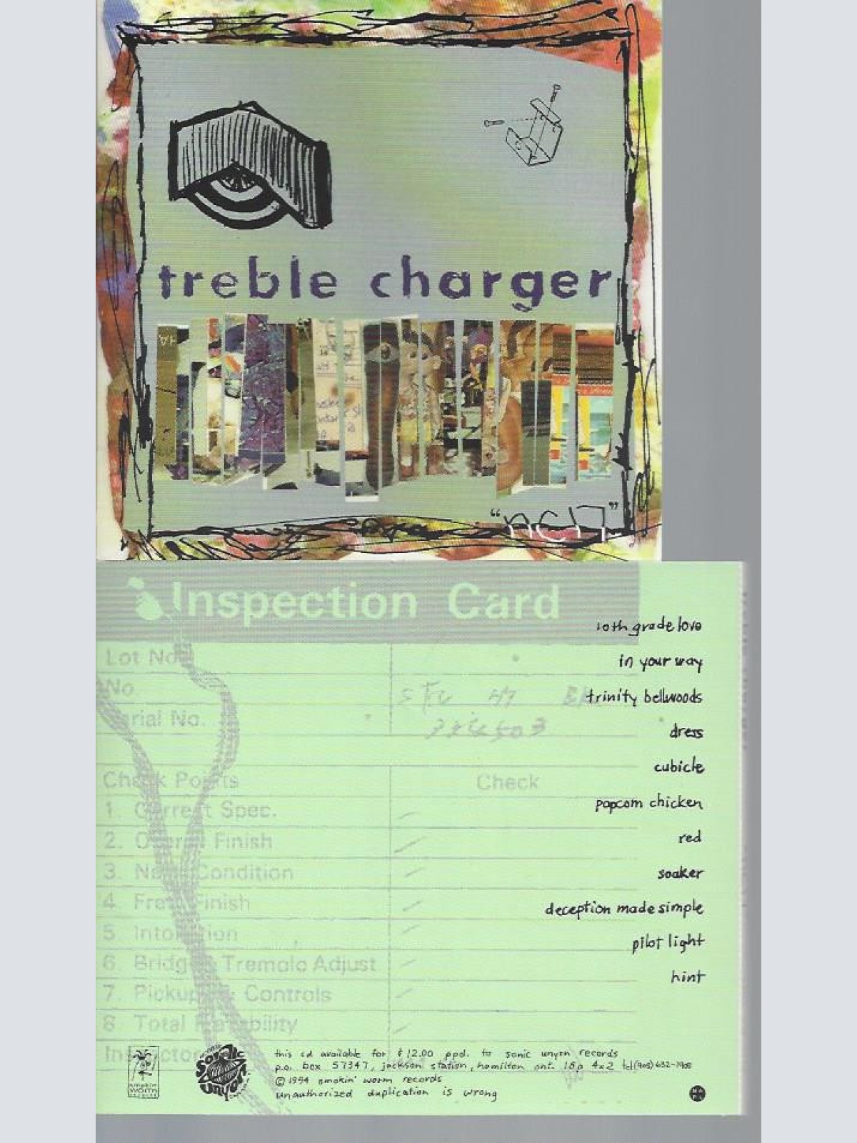 CD-TREBLE CHARGER--