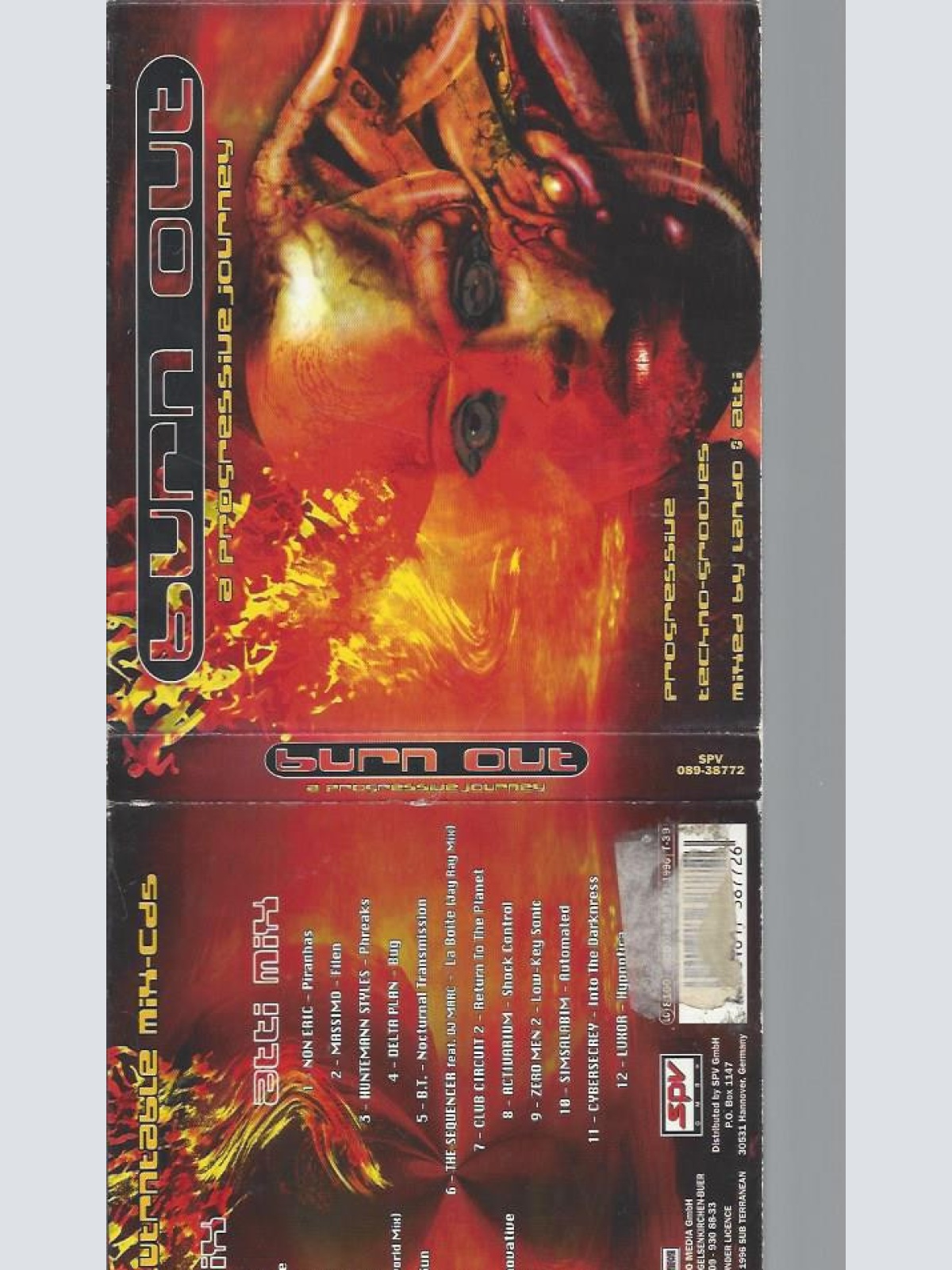 CD--BURN OUT--A PROGRESSIVE JOURNEY