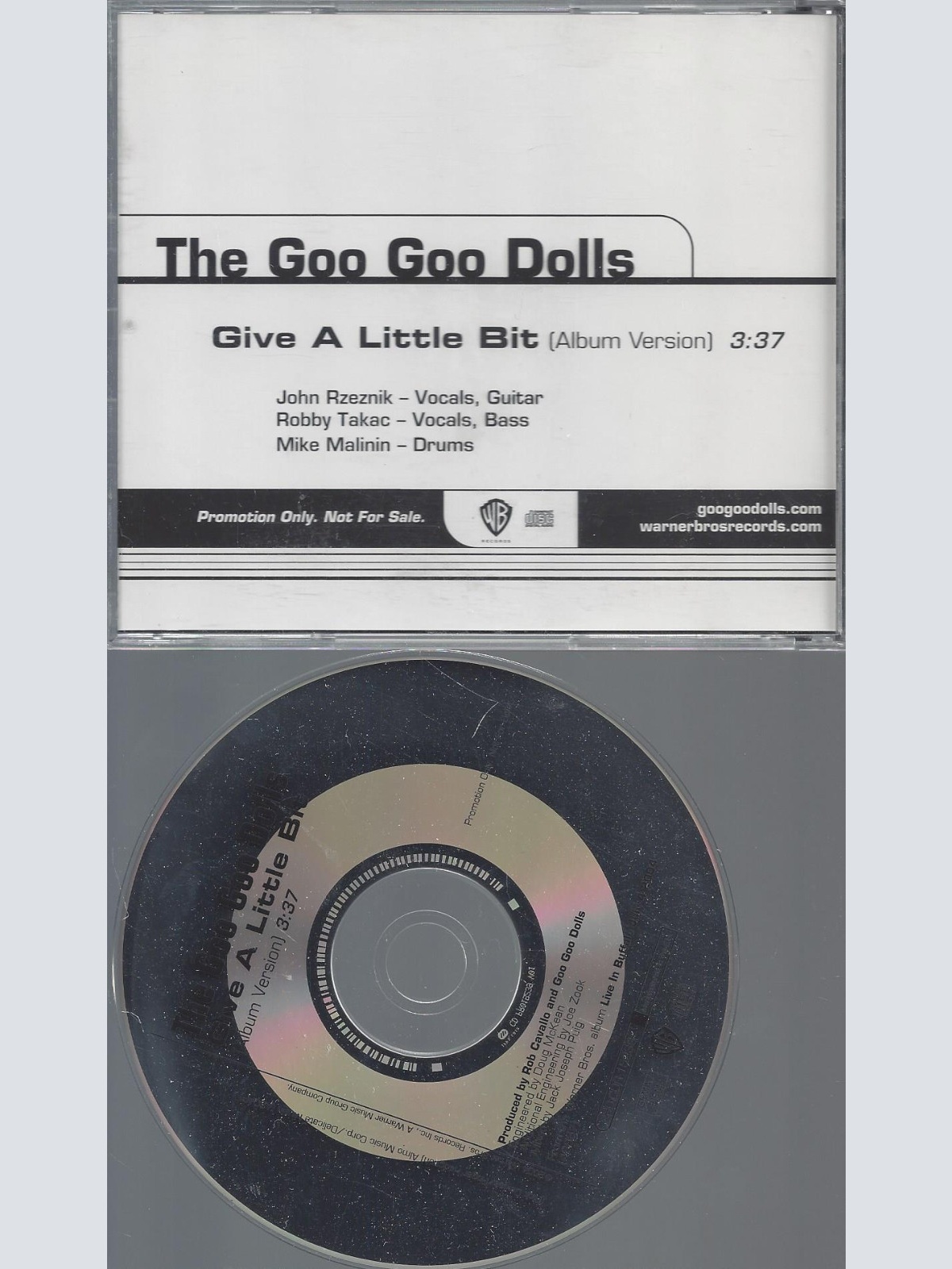 CD--THE GOO GOO DOLLS--GIVE A LITTLE BIT