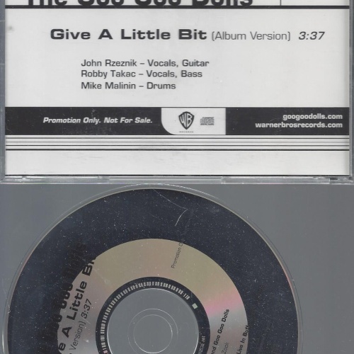 CD--THE GOO GOO DOLLS--GIVE A LITTLE BIT