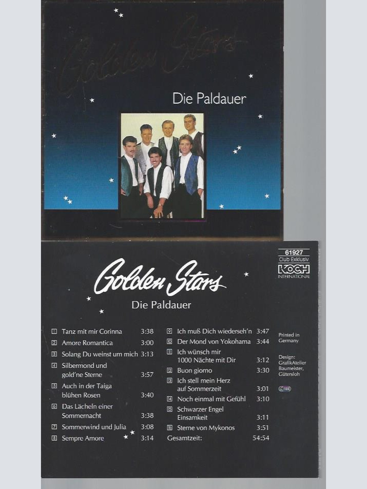 CD--DIE PALDAUER--GOLDEN STARS