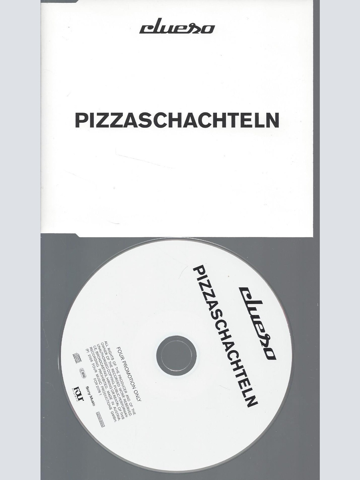 CD-CLUESO PIZZASCHACHTELN --PROMO