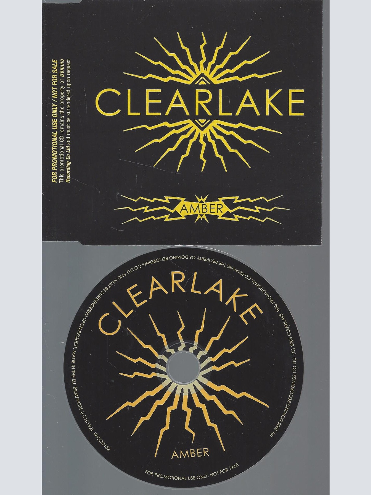 CD-CLEARLAKE AMBER--PROMO