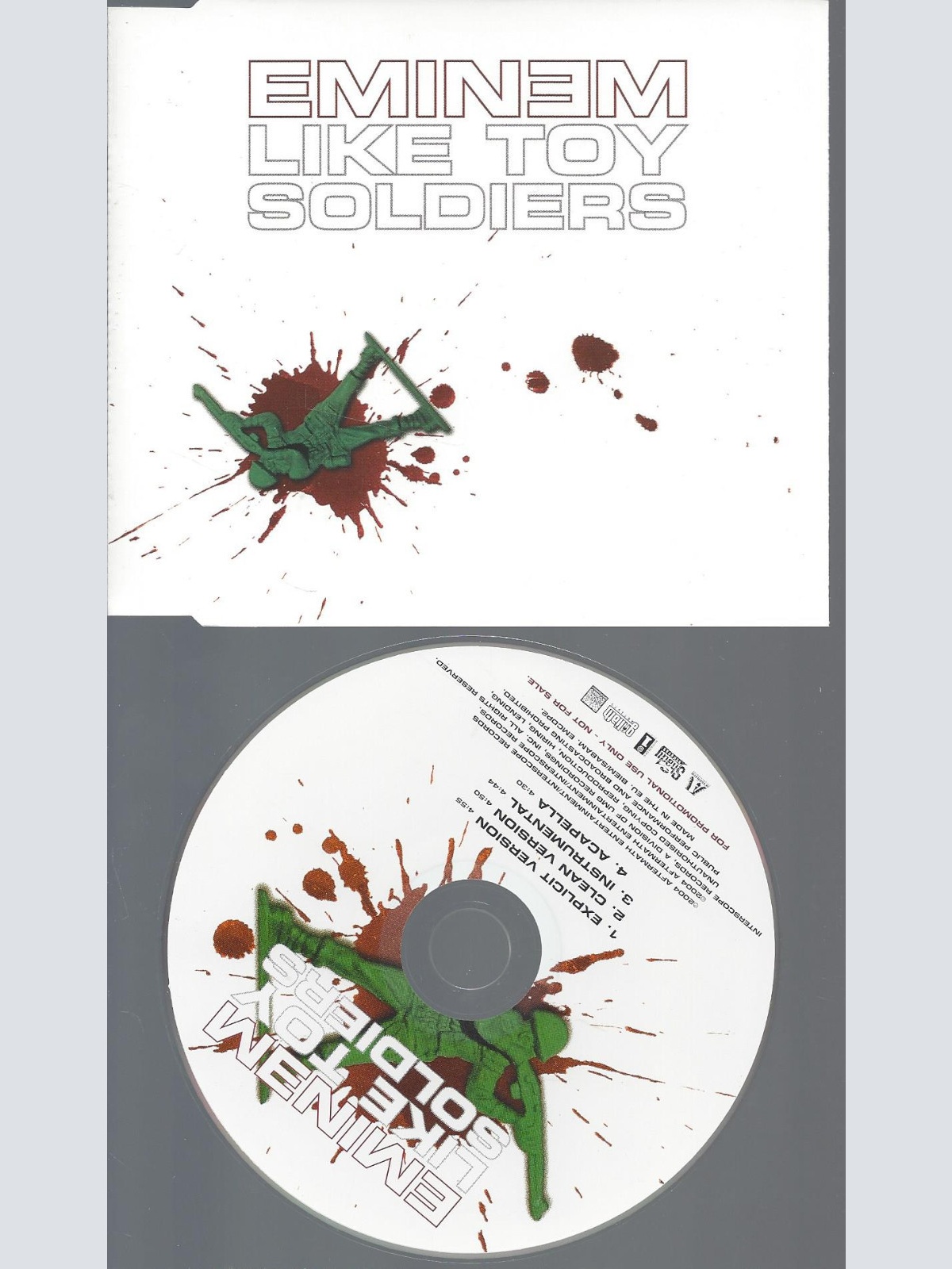 CD--EMINEM--LIKE TOY SOLDIERS--PROMO