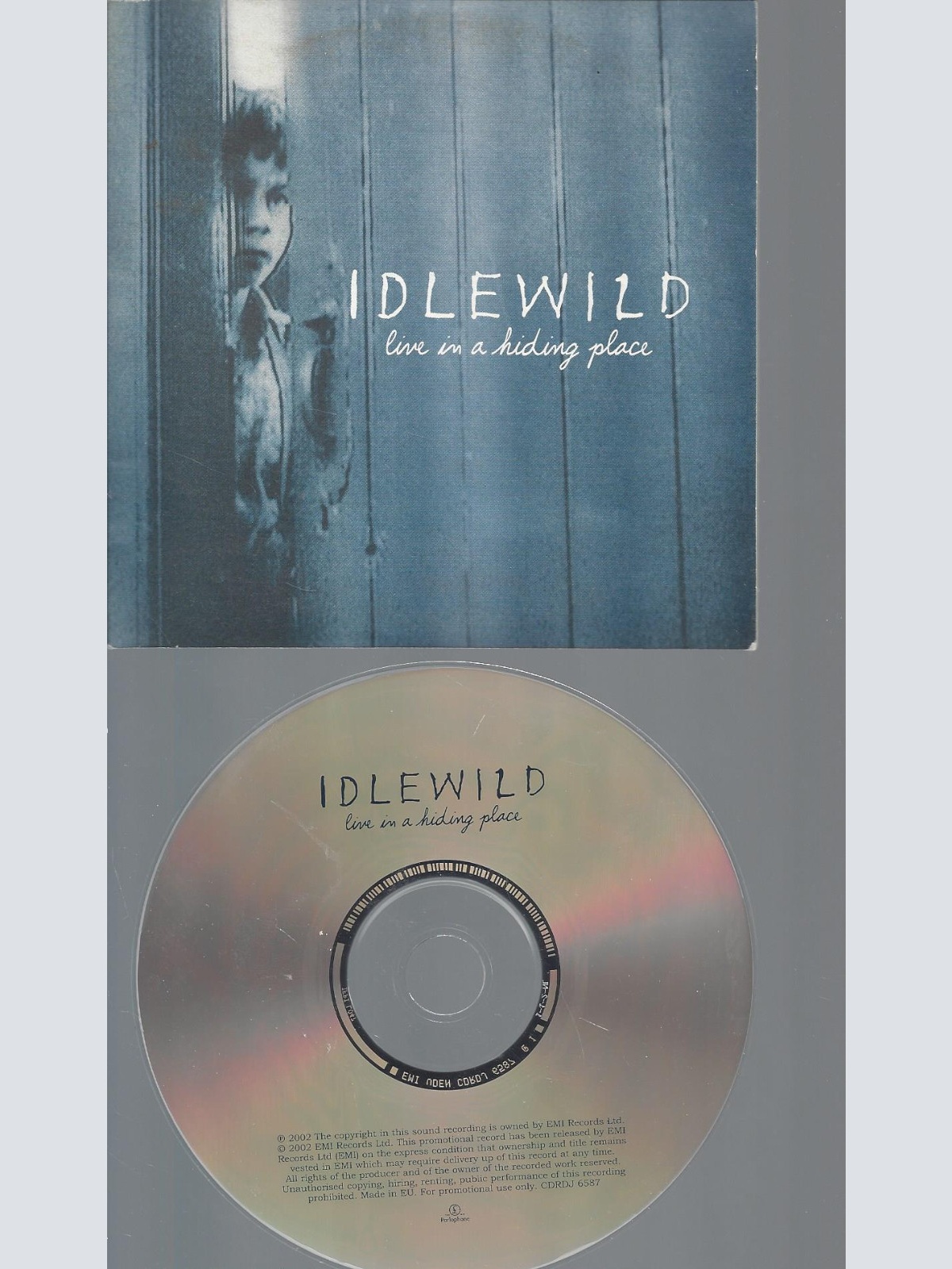CD--IDLEWILD LIVE IN A HIDING PLACE --PROMO
