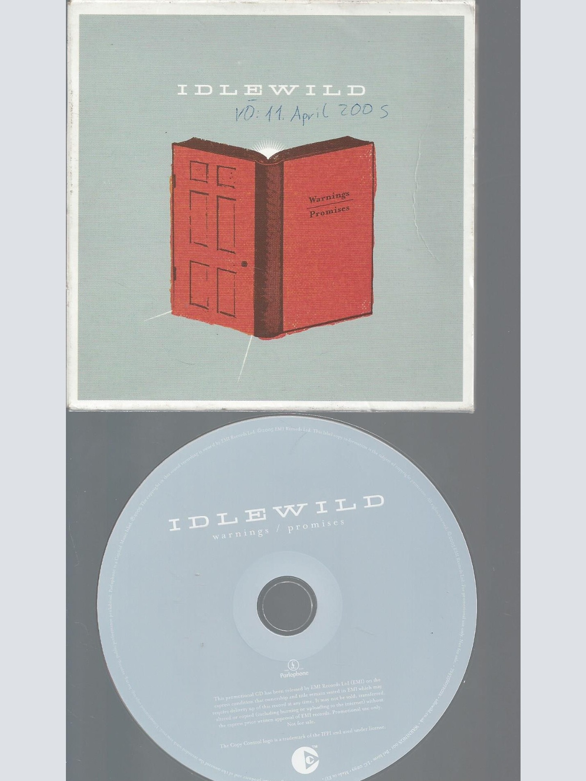 CD-IDLEWILD WARNINGS PROMISES--PROMO