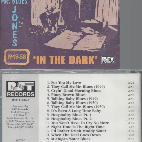 CD-GRAND JONES MR BLUES--IN THE DARK